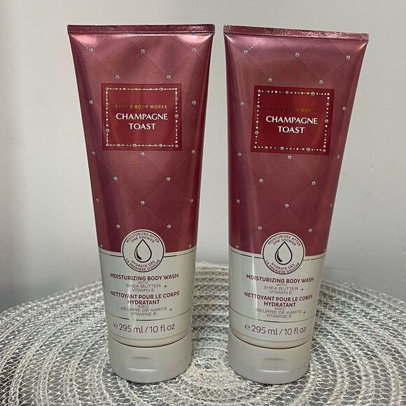 BBW Champagne Toast Body Wash Set of 2 NWT - Picture 1 of 2